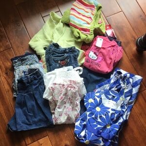 Size 5 Bundle girls clothing 12 items